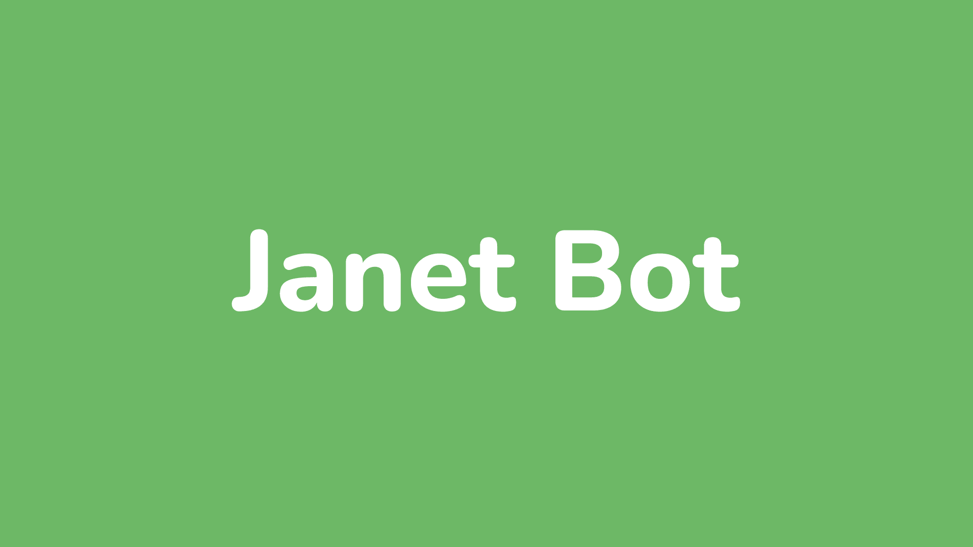 Janet Preview